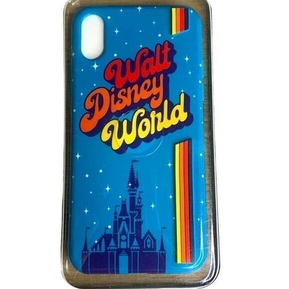 Case Cover Disney Retro Vintage Cinderella Castle iPhone X/XS NWT - Picture 4 of 6
